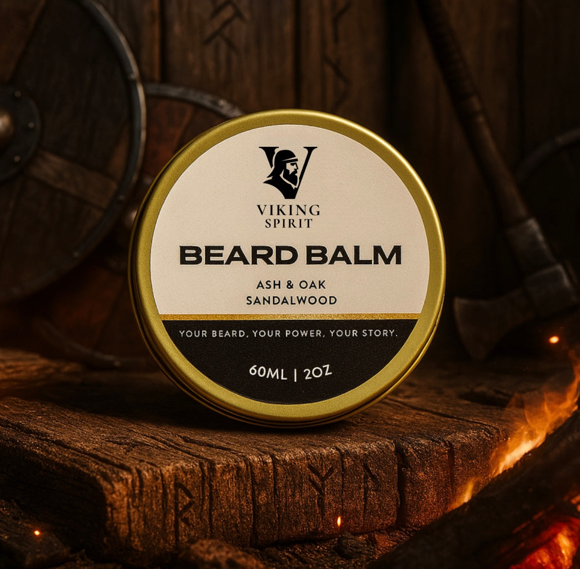 Ash & Oak - Sandalwood Beard Balm