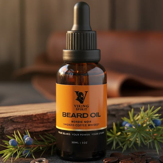 Nordic Noir - Smoked Coffee & Whiskey Beard Oil