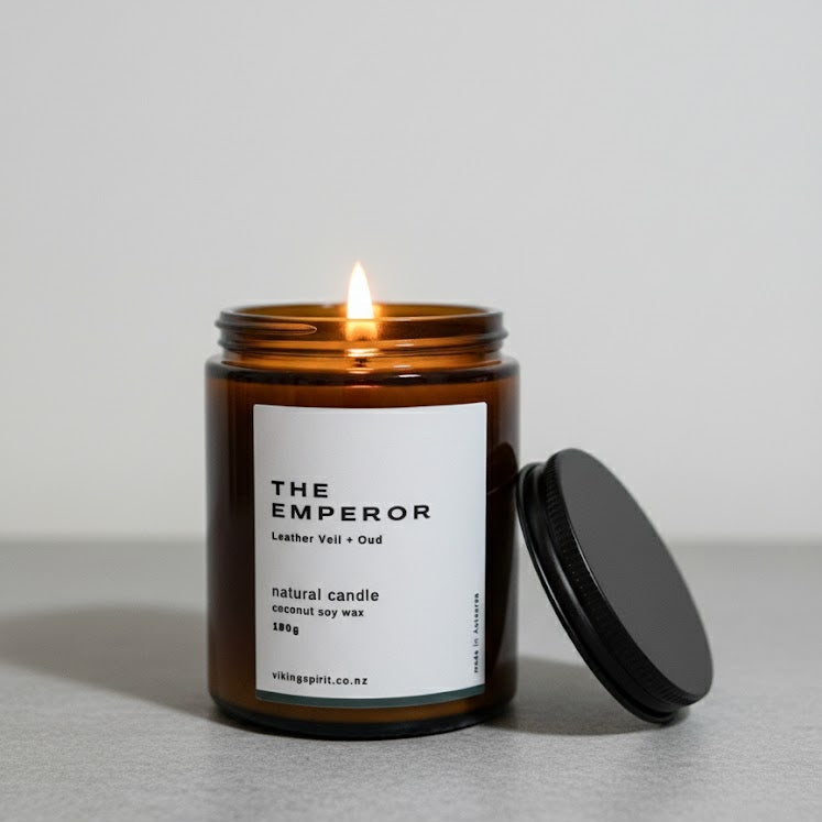 THE EMPEROR - A Candle Inspired by Tarot’s Majestic Power
