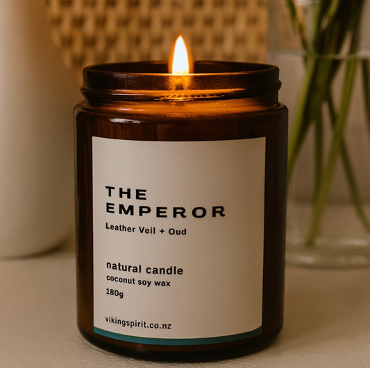 THE EMPEROR – A Candle Inspired by Tarot’s Majestic Power