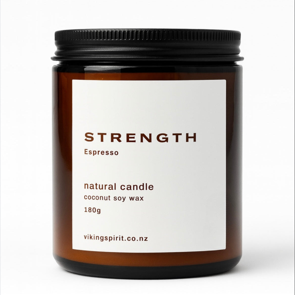 STRENGTH – A Candle Forged in Courage & Mastery