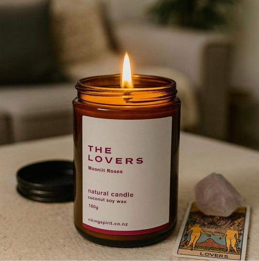 THE LOVERS – A Candle Inspired by Tarot’s Divine Romance