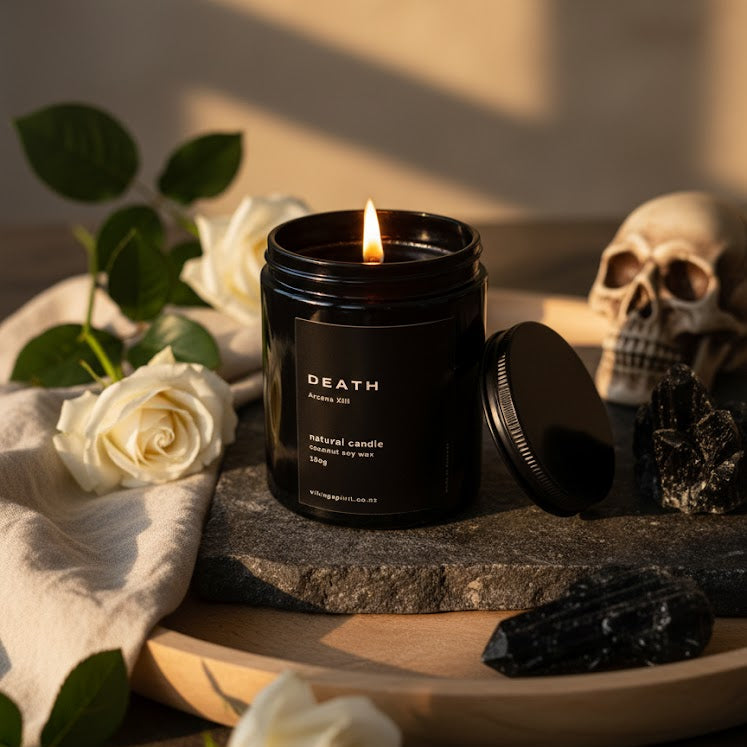 DEATH - A Candle of Sacred Transformation