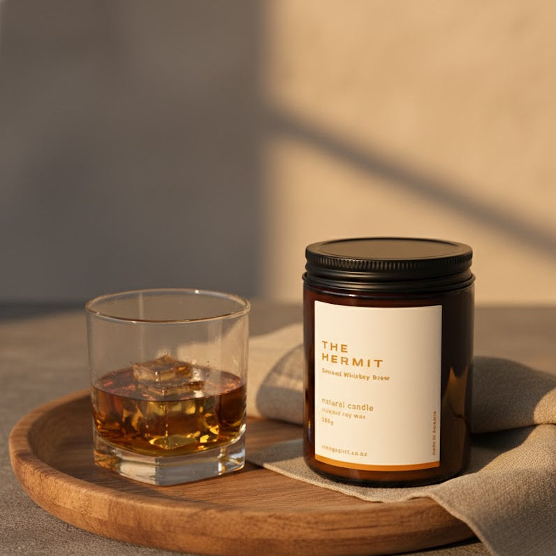 THE HERMIT - A Candle Inspired by Tarot’s Wisdom and Solitude