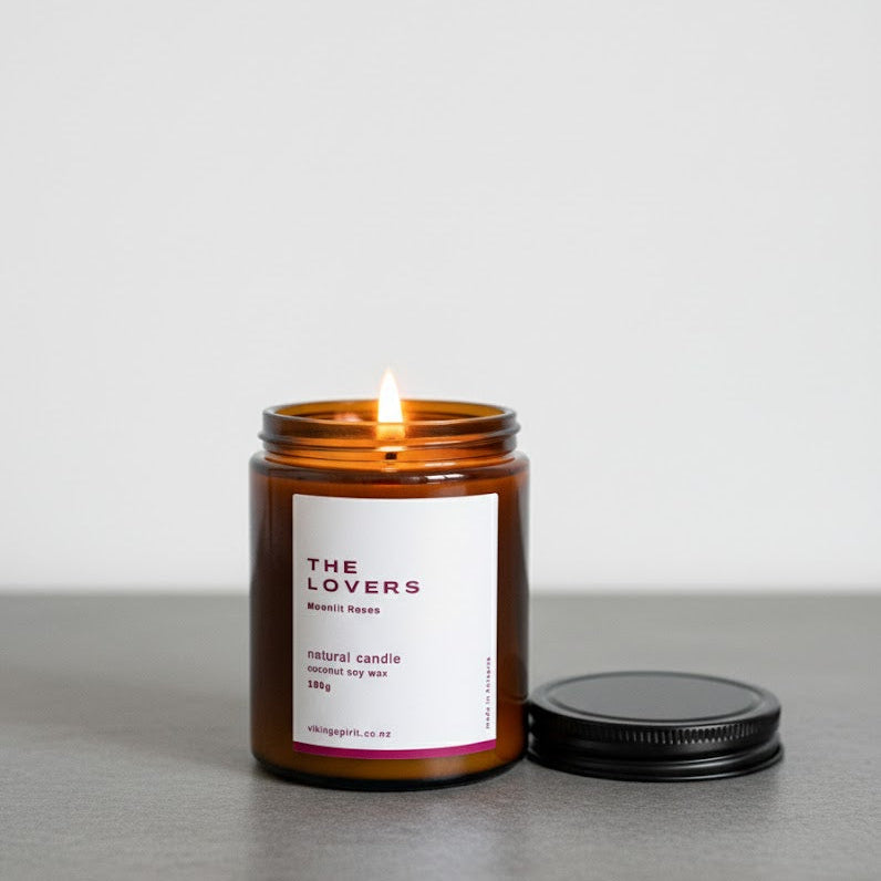 THE LOVERS - A Candle Inspired by Tarot’s Divine Romance