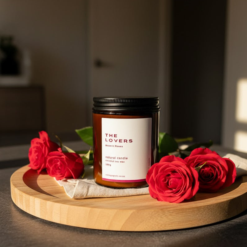 THE LOVERS - A Candle Inspired by Tarot’s Divine Romance